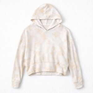 Offline by Aerie Tie Dye Cropped Soft Hoodie Sweatshirt Small Casual Comfy